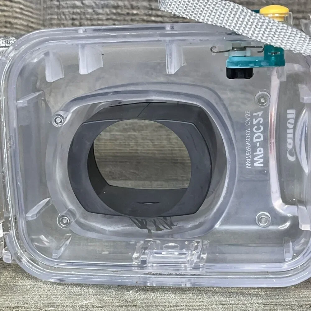 Canon Camera WP-DC21 Waterproof Case 40M/130ft Underwater Untested As Is